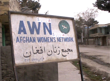 Afghan Women's Network polling station