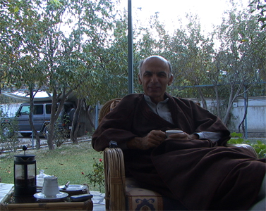 Ashraf at home